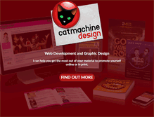 Tablet Screenshot of catmachine.com